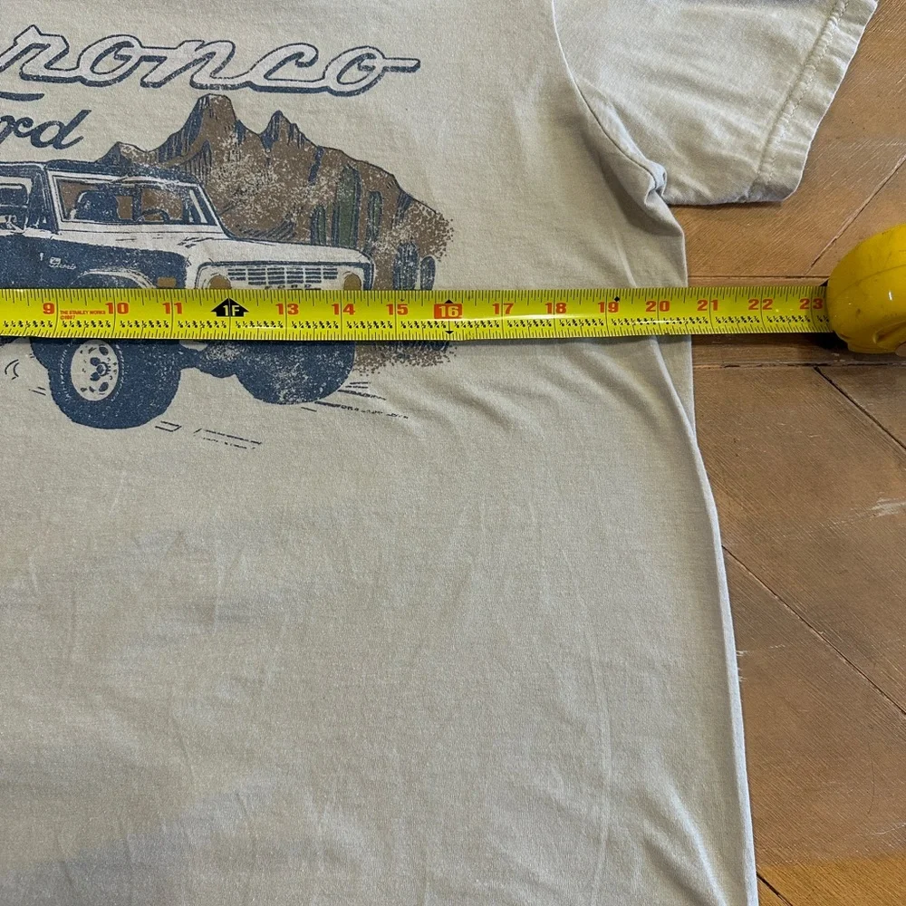 Ford Beige Graphic Tee with Dark Print - Picture 4 of 6